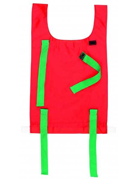 Lot de 6 chasubles attrape-velcro flag - 3