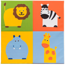 Tapis animaux de la jungle