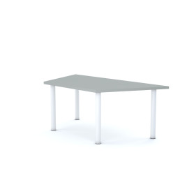 Table scolaire trapèze