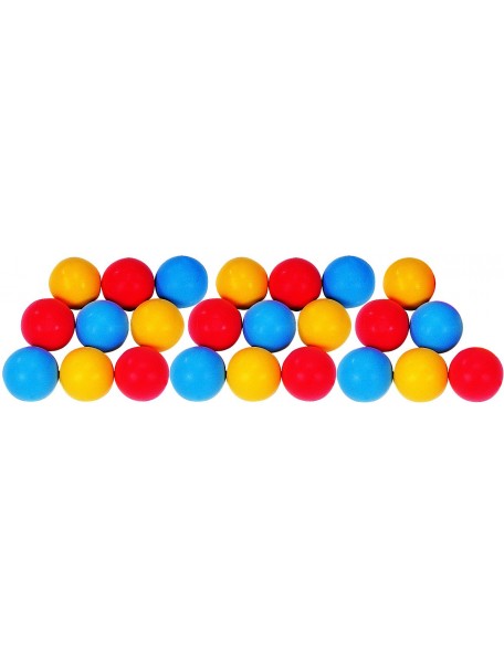 Lot de 24 balles mousse légères - 1