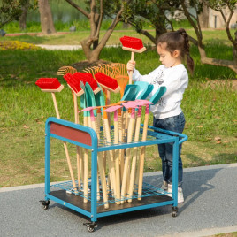 Chariot de rangement extérieur