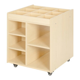 Petit chariot pour activités manuelles