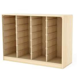 Meuble pour 24 bacs coulissants