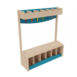 Banc vestiaire scolaire