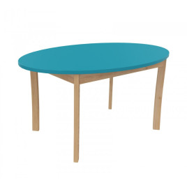 Table ovale maternelle