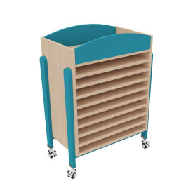 Meuble de séchage de dessins maternelle