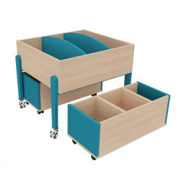 Bacs à livres maternelle