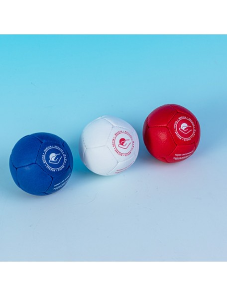 Boules Boccia de compétition Basic - 2 - Boules de Boccia de compétition densité moyenne, composé de 13 boules de Boccia BISFed.