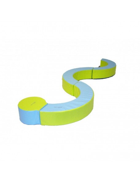 Kit serpent mousse Sarneige de motricité. Ensemble de modules de motricité serpent de Sarneige.