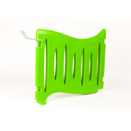 Barrière de séparation extérieure avec loquet