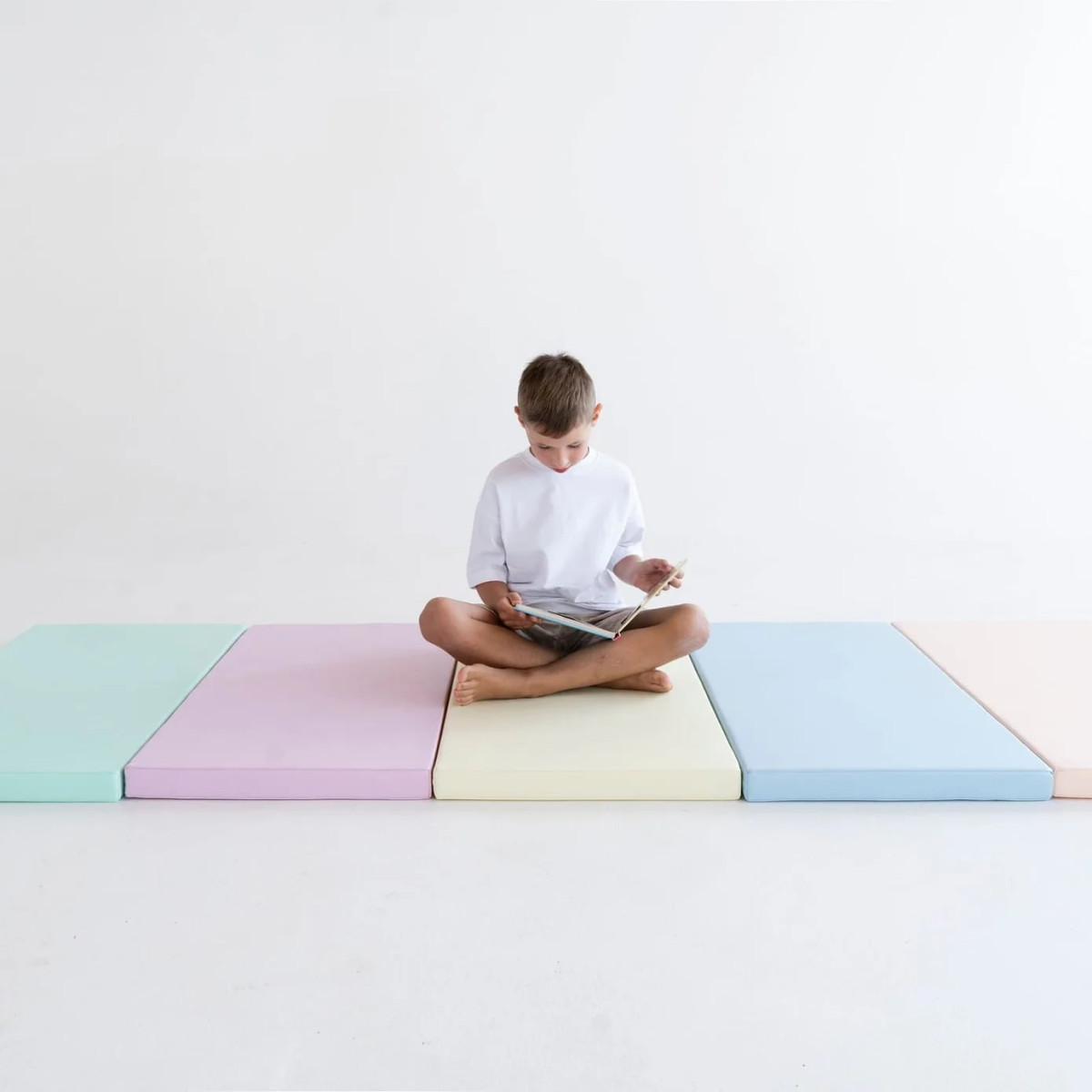 Lot de 5 tapis 100 x 50 x 5 cm Pastel