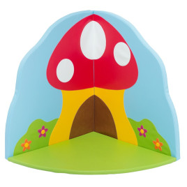 Petit espace de jeu champignon