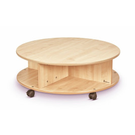 Table basse ronde crèche