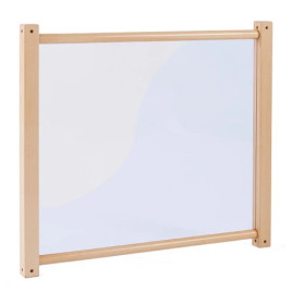 Panneau transparent de séparation crèche