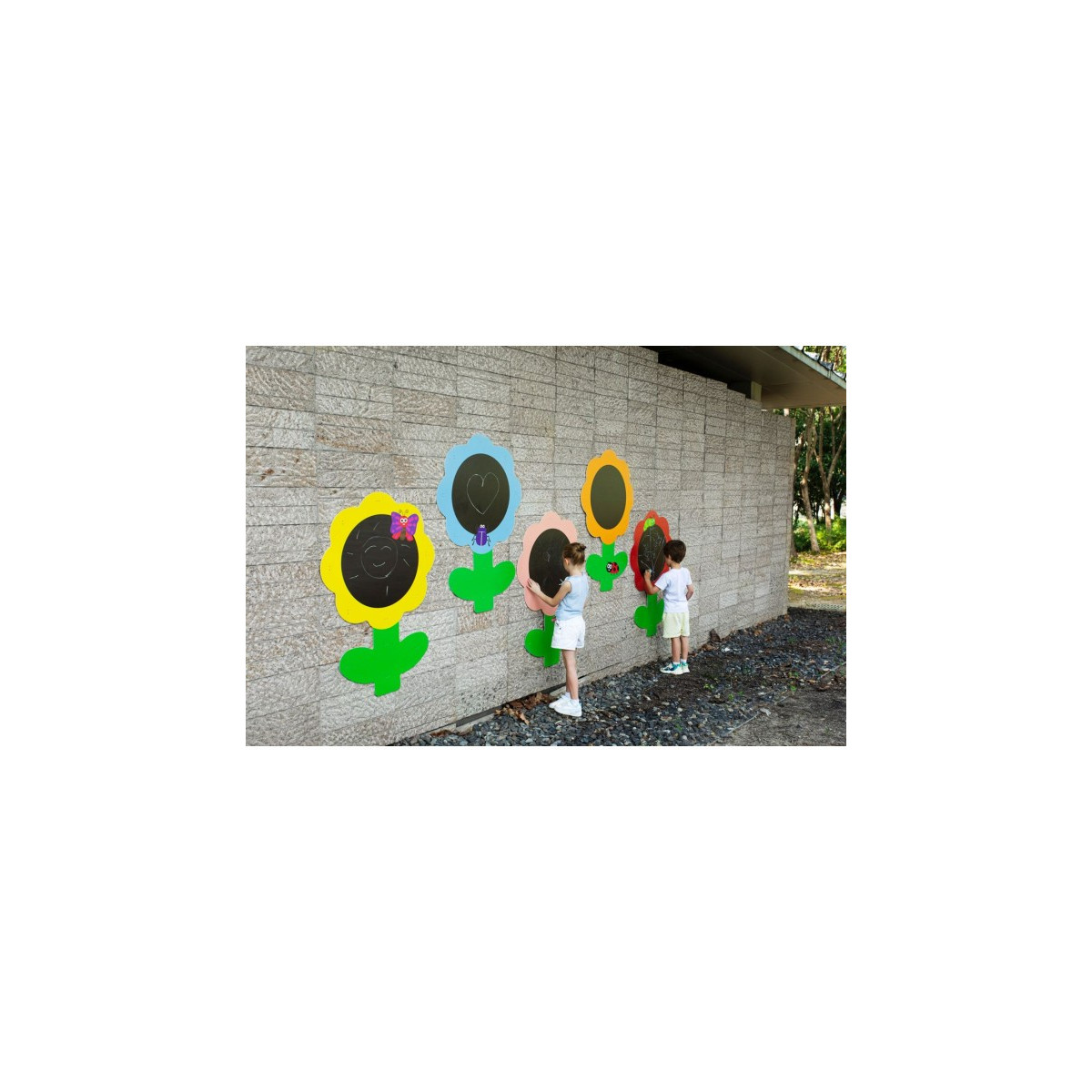 Tableaux d’extérieur les 5 fleurs