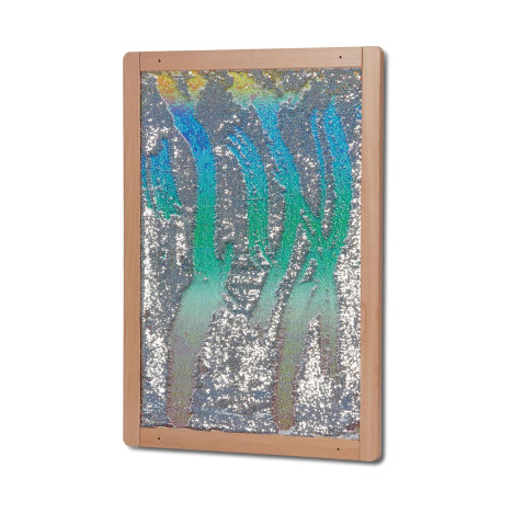 Miroir sensoriel à paillettes