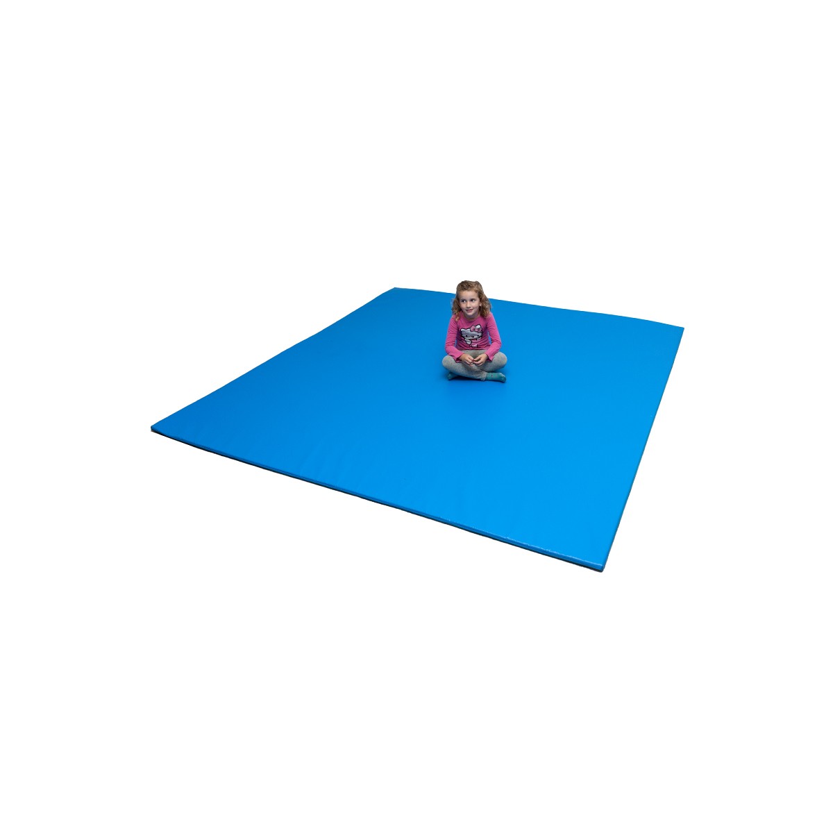 Tapis de gym Tatami couleur bleu unique