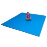 Tapis de gym Tatami couleur bleu unique