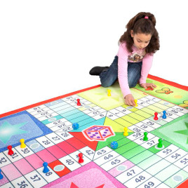Tapis de jeux de société Ludo