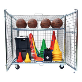 Armoire roulante basse 2 portes