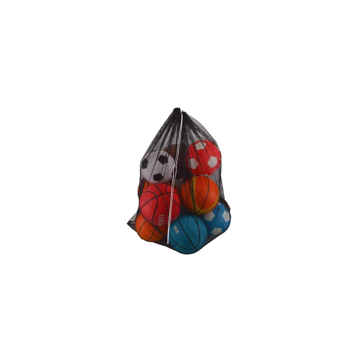 Sac à ballons matelot en maille ajourée