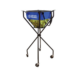 Chariot ramasse balles de tennis