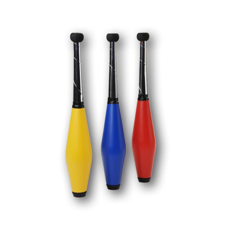 Lot de 3 massues de jonglerie