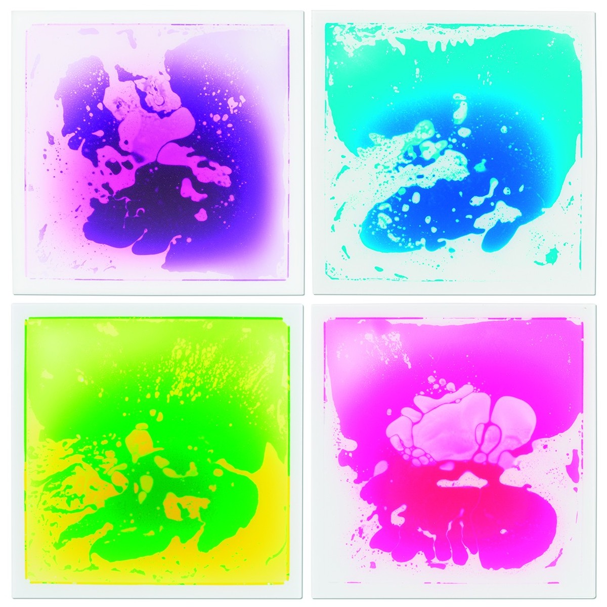 4 dalles sensorielles motrices multicolores - 2