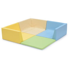 Parc de regroupement bébés en mousse avec entrée