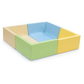 Parc de regroupement bébés en mousse fermé