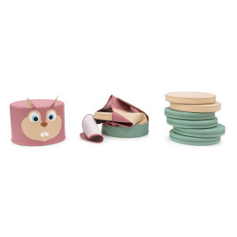 Coussins Écureuil au détail