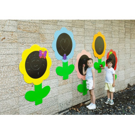 5 tableaux d'extérieur les fleurs