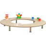 Grande table basse ronde crèche