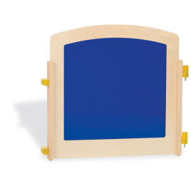 Barrière crèche Pamini® fenêtre acrylique bleu