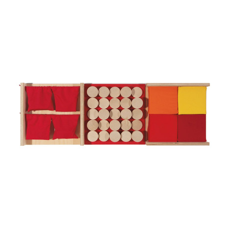 Kit tactile 1 pour cadre mural sensoriel