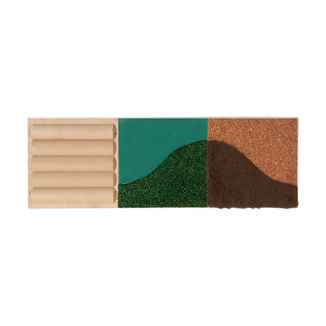 Kit tactile 2 pour cadre mural sensoriel