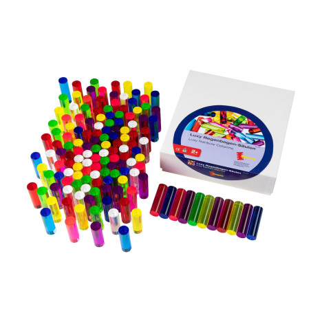 Bâtonnets translucides pour tableau perforé