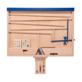 Panneau mural usine à boules