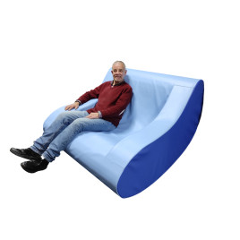 Fauteuil bascule double en mousse adulte