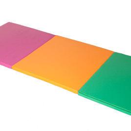 Tapis pliable en 3 parties