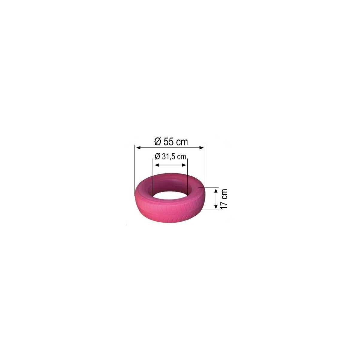 Pneus plastique de motricité - 5