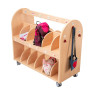 Chariot de rangement à roulettes 24 sacs