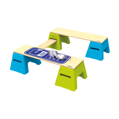 Banc assise et jeu 2 en 1