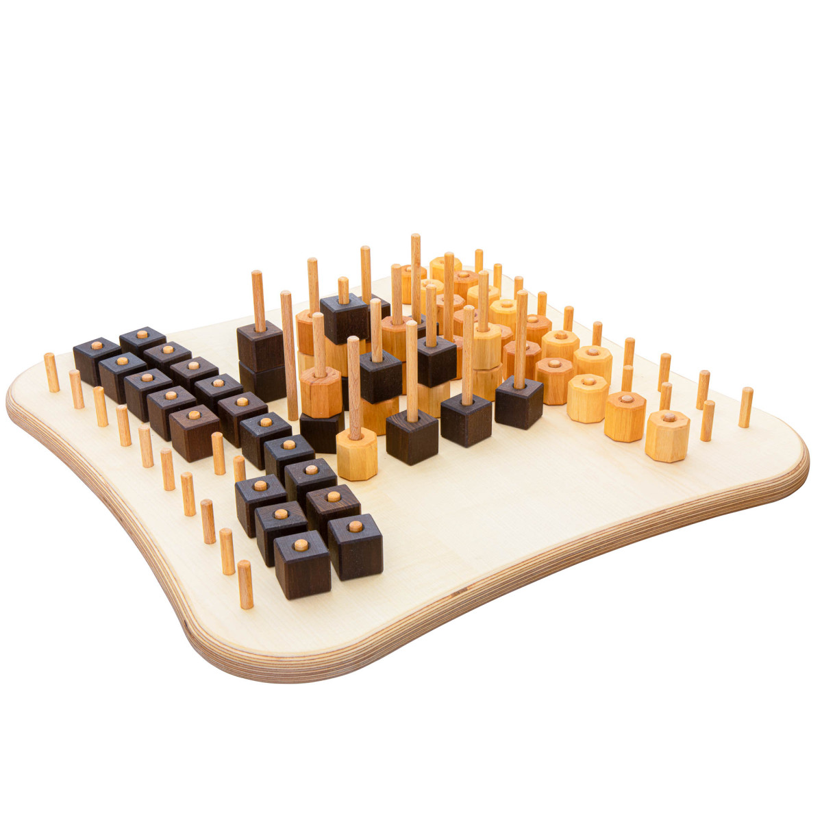 Puissance 4 horizontal en bois