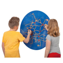 Panneau mural voyage en Europe