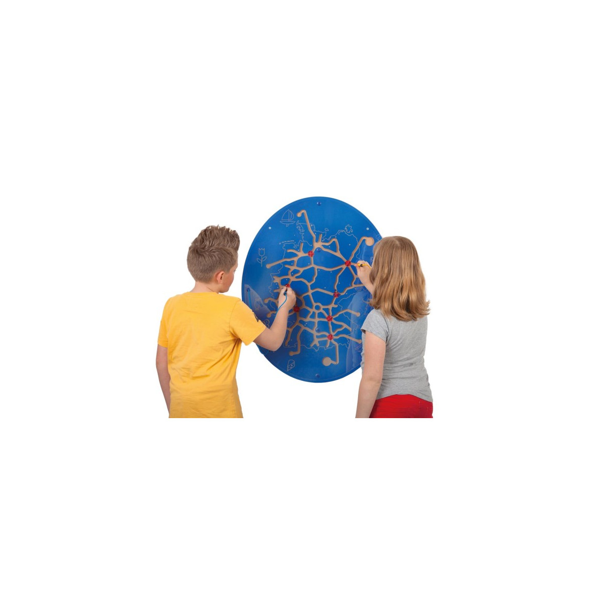 Panneau mural voyage en Europe