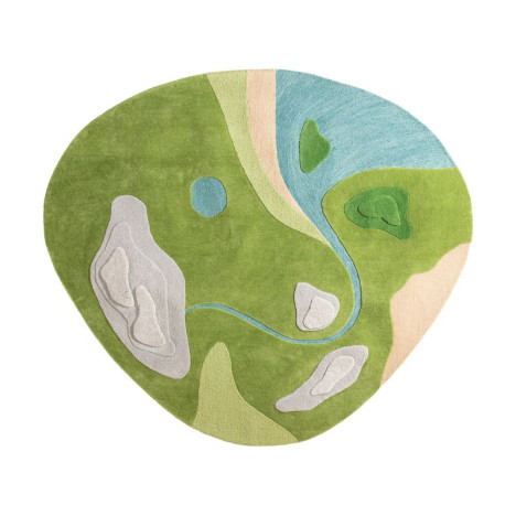 Tapis géant 3 dimensions la nature