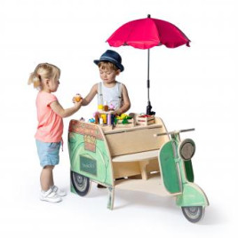 Scooter street-food retro