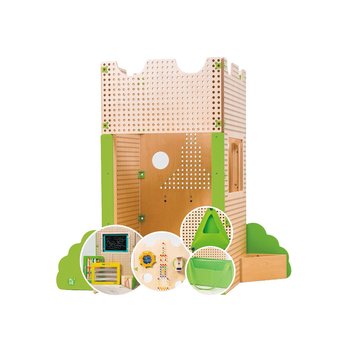 La cabane d'activités Plug it