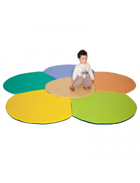 Tapis en mousse Tatami pétales enfants